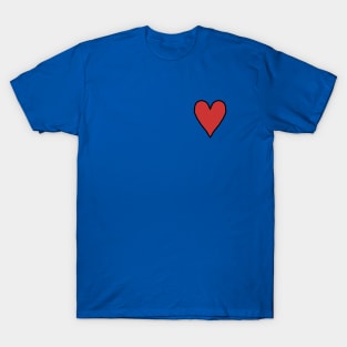 Small Red Heart of Love T-Shirt